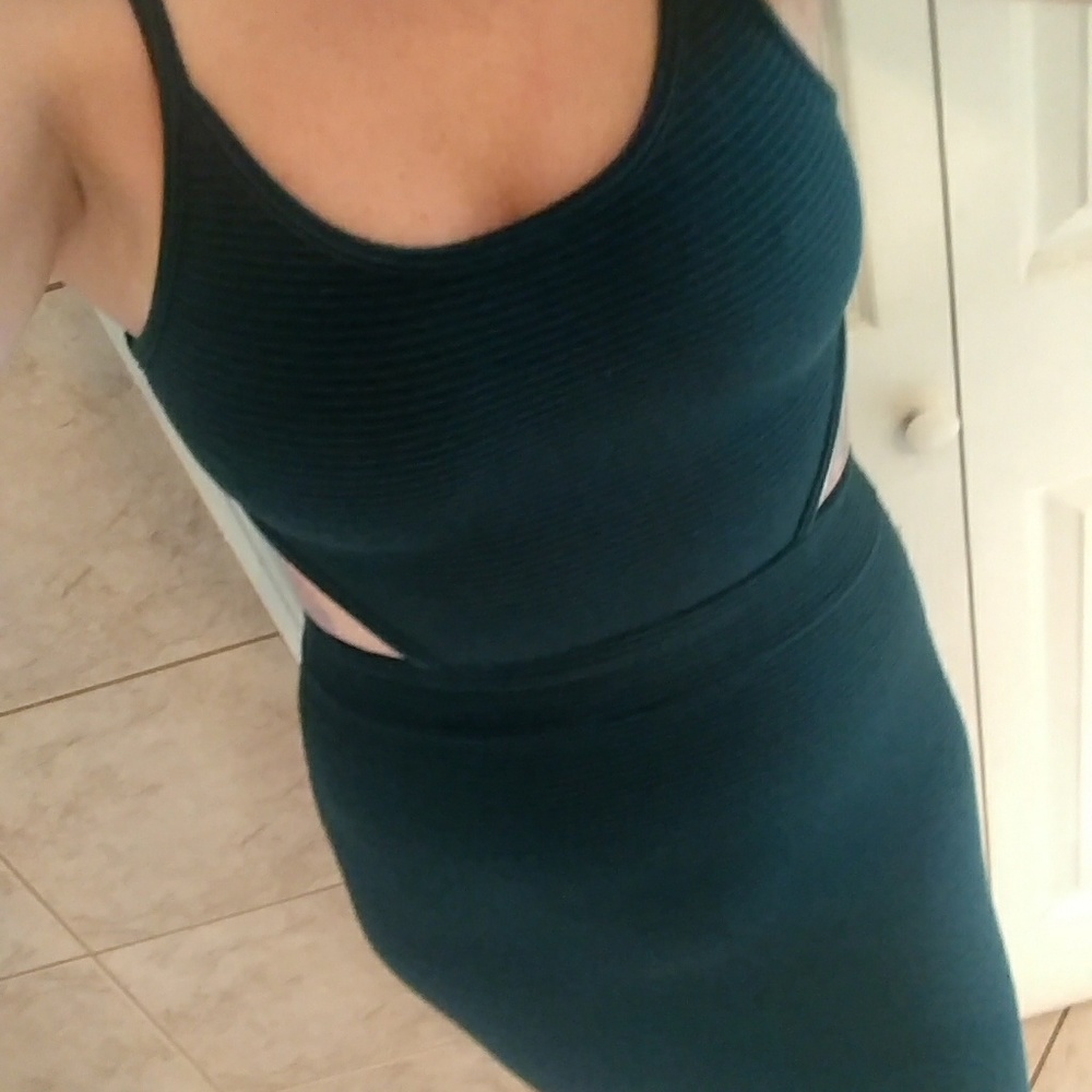 Charlotte russe size S ribbed bodycon - Picture 1 of 3